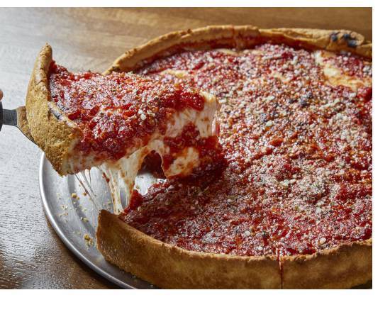Order (12") Deep Dish food online from Moretti Ristorante & Pizzeria store, Lake in the Hills on bringmethat.com