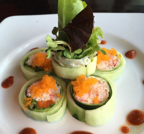 Order Cucumber Roll food online from Kabuki Japanese Cuisine store, Lindenhurst on bringmethat.com