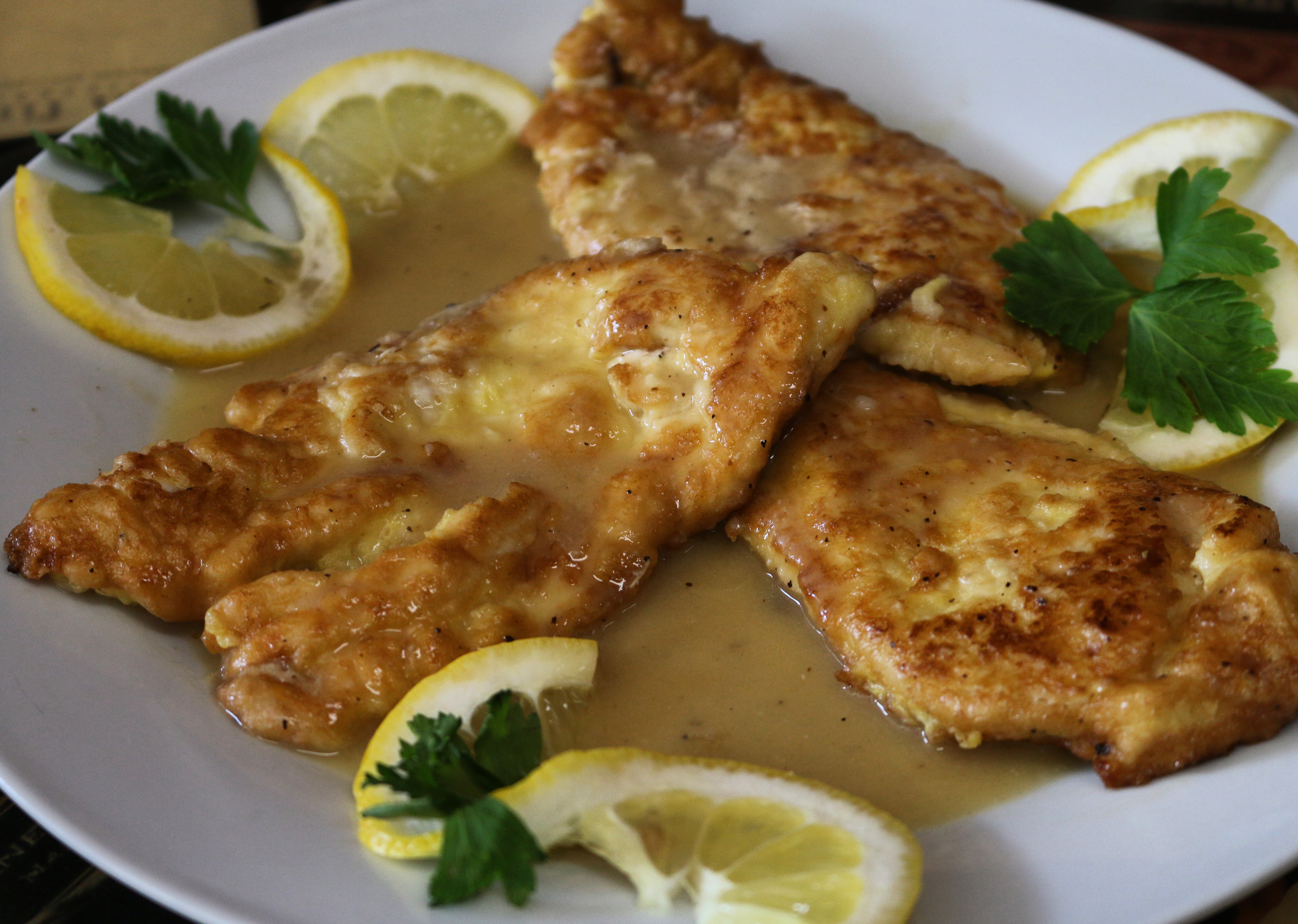 Order Chicken Francese food online from Calabria Pizza store, Shrub Oak on bringmethat.com
