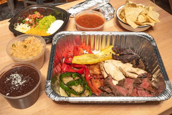 Order Family Fajita Pack Combo food online from Rio Grande Mexican Restaurant store, Boulder on bringmethat.com