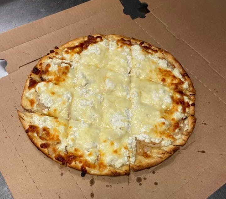 Order White Pizza - Small 10'' (Serves 1 People) food online from Joes Pizza store, Chicago on bringmethat.com