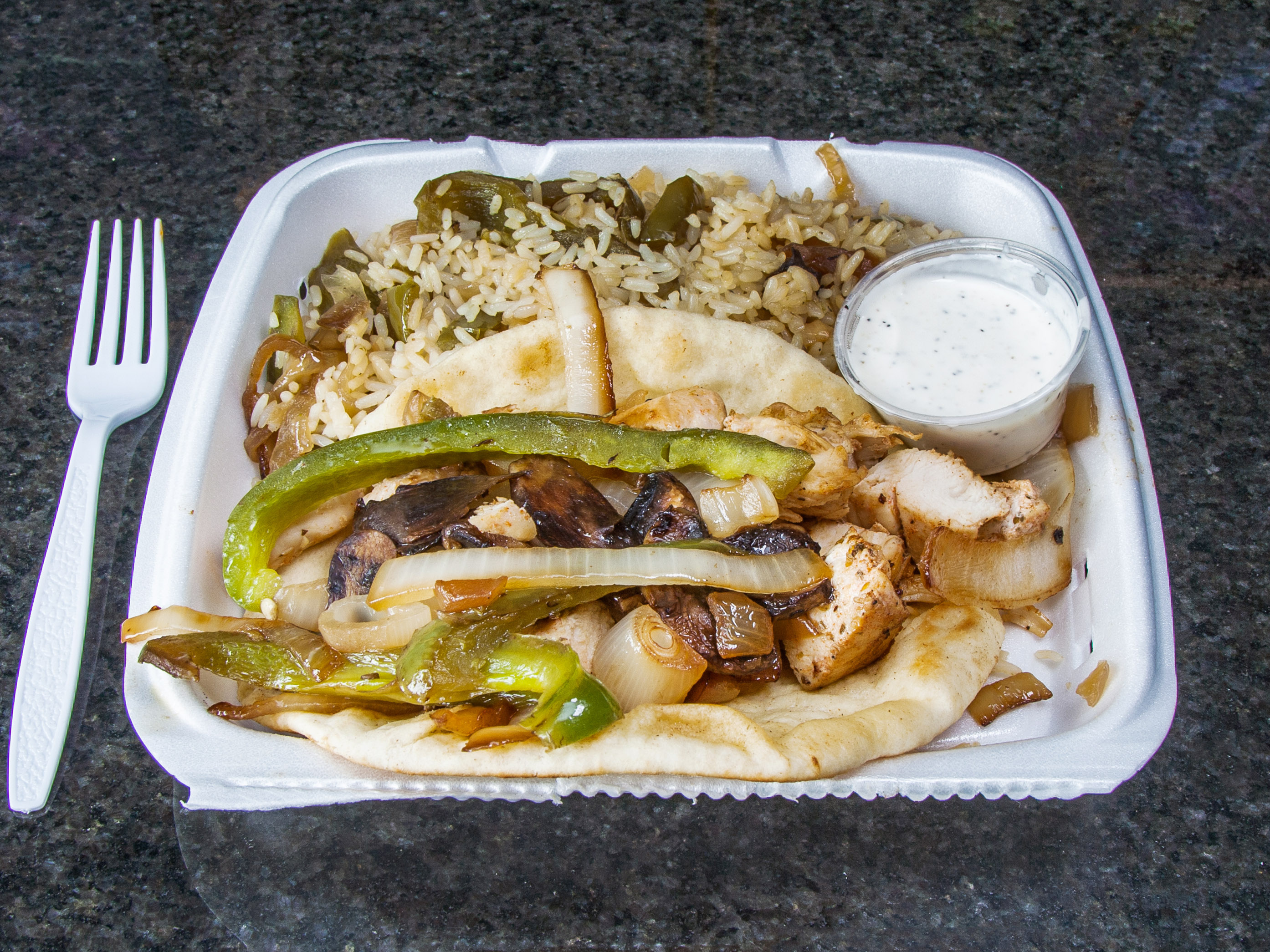 Order Chicken Kabob Dinner food online from Athens Gyros store, Richton Park on bringmethat.com