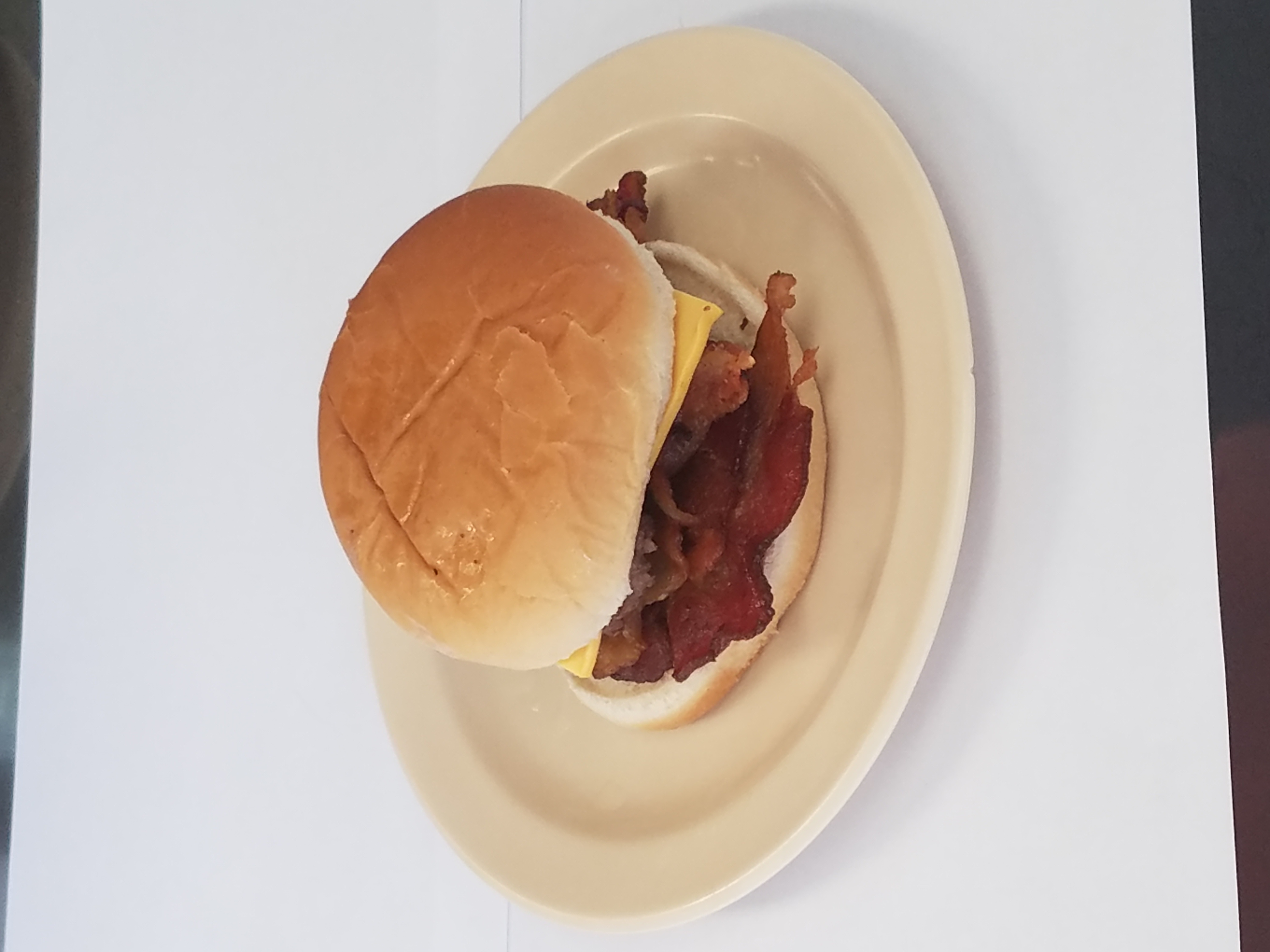 Order Bacon Cheese Burger food online from The Texas Inn on Cornerstone store, Lynchburg on bringmethat.com