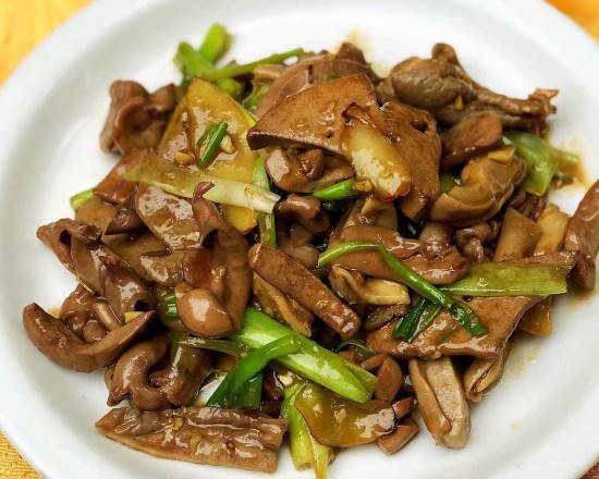 Order Pork Offal with Ginger and Green Onion food online from Joyful Kitchen store, San Francisco on bringmethat.com