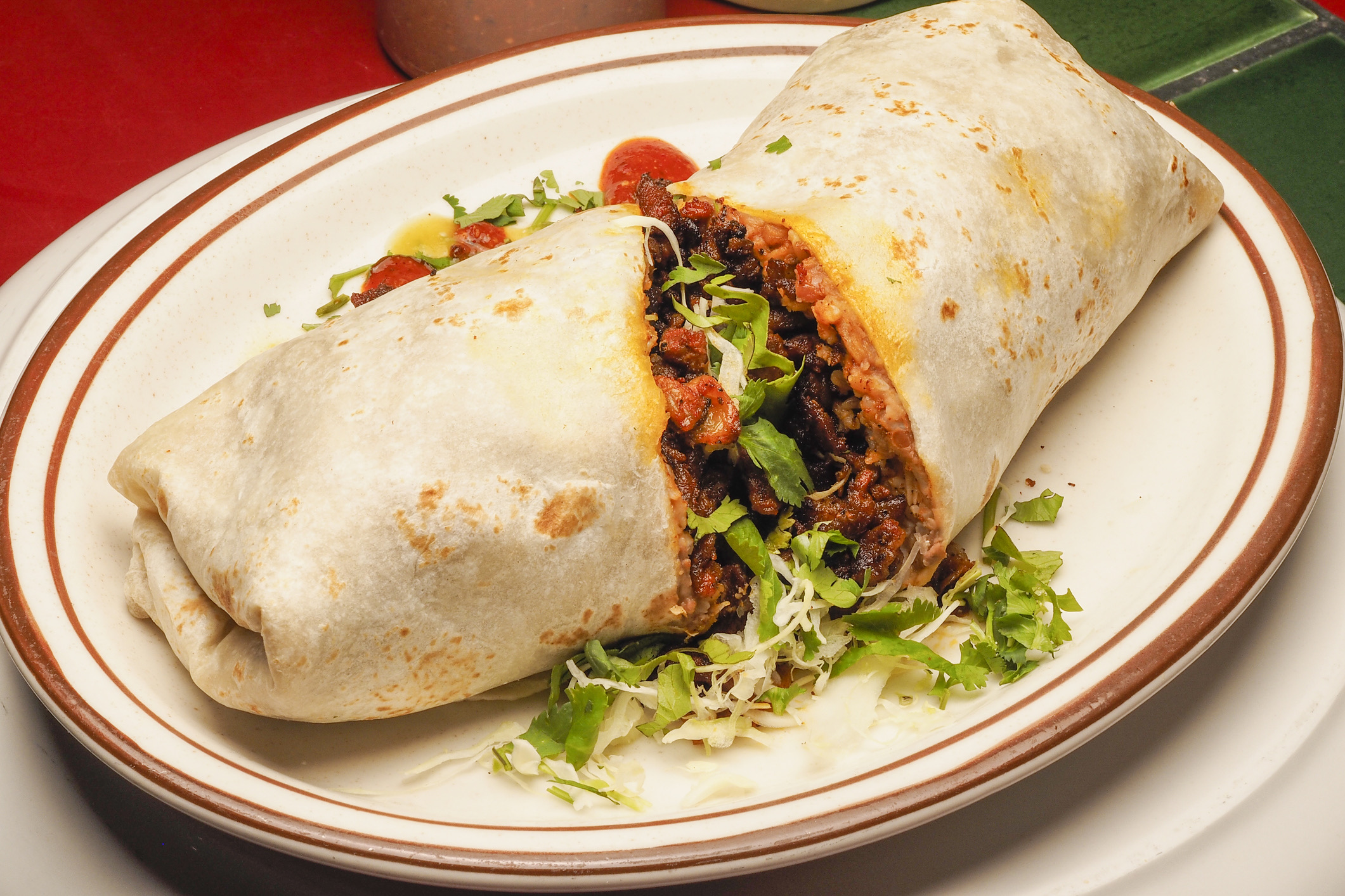 Order Meat Lovers Burrito food online from La Esquina store, New York on bringmethat.com