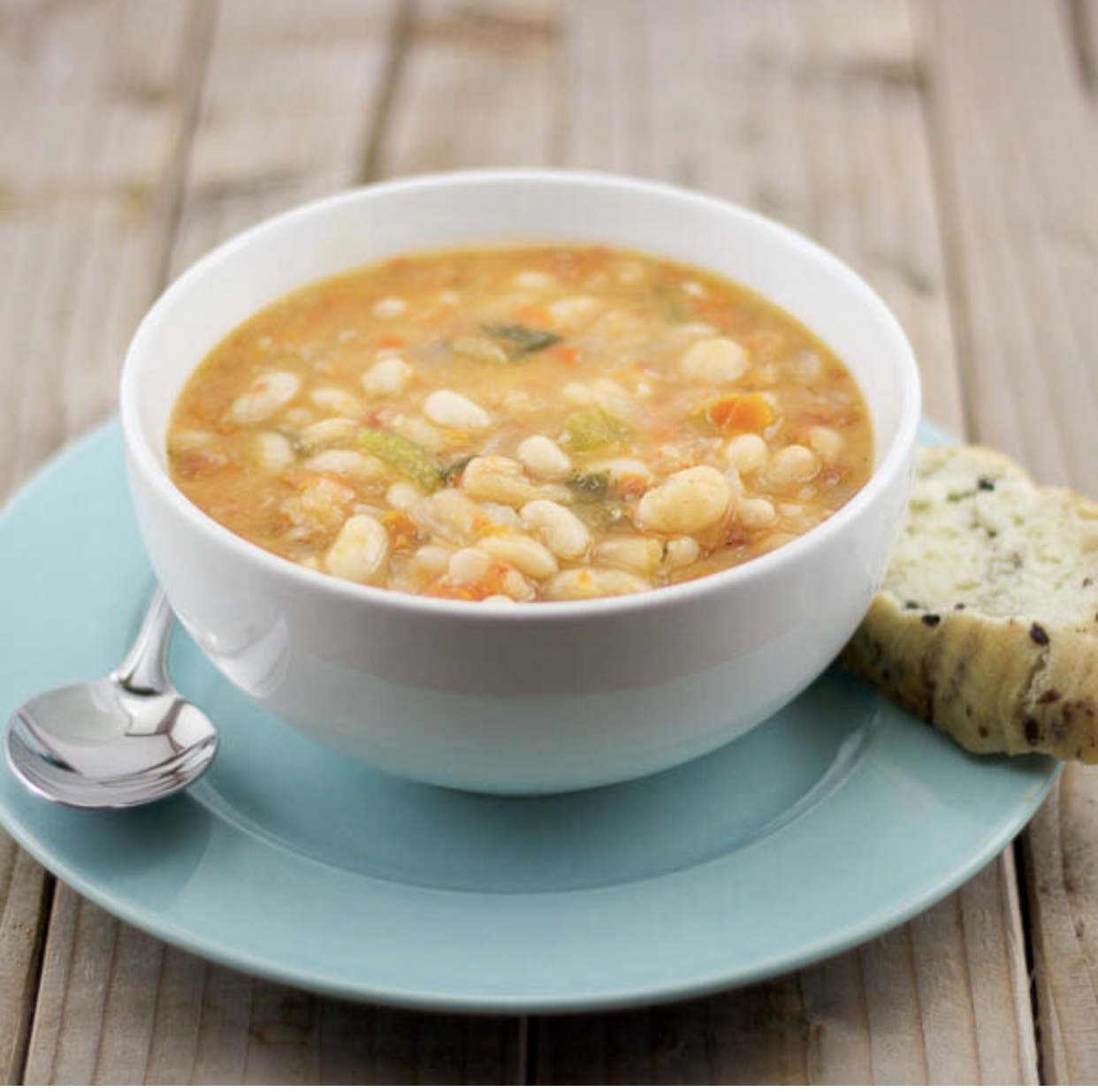 Order White Bean Soup food online from Brothers Pizza & Fried Chicken store, Haverhill on bringmethat.com