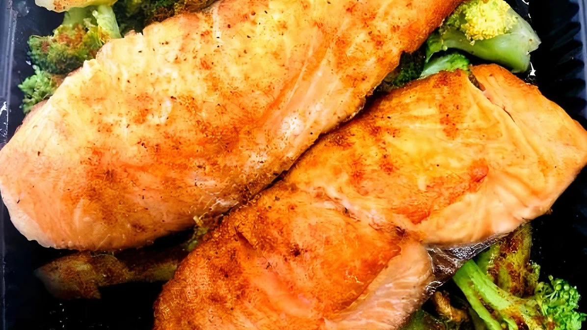 Order 2 Salmon with Broccoli  food online from Lee Family Deli store, Camden on bringmethat.com