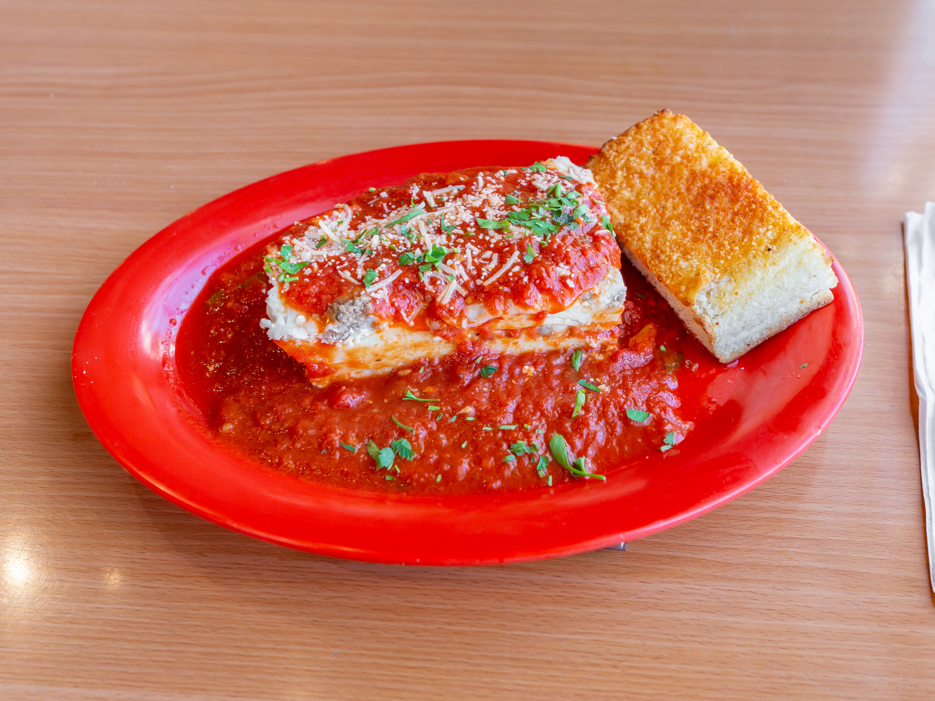 Order Meat Lasagna food online from Primo Pizza & Pasta store, Carlsbad on bringmethat.com