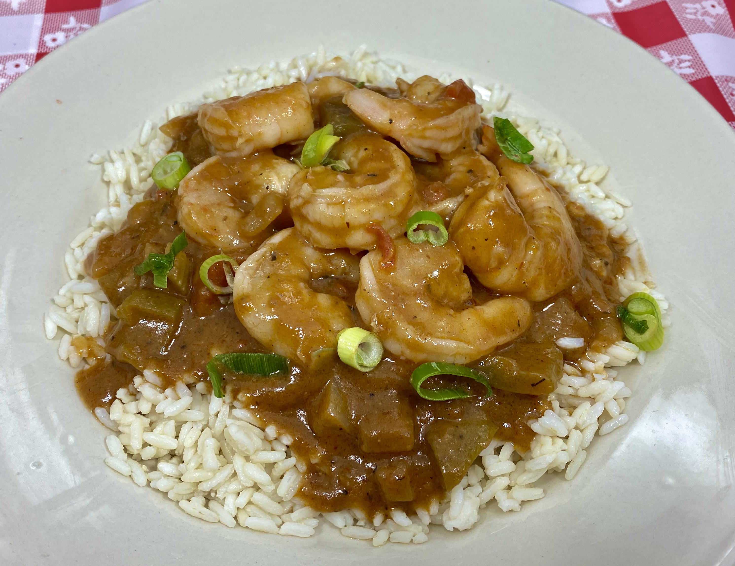 Order Shrimp Etouffee food online from The Gumbo Pot store, San Diego on bringmethat.com