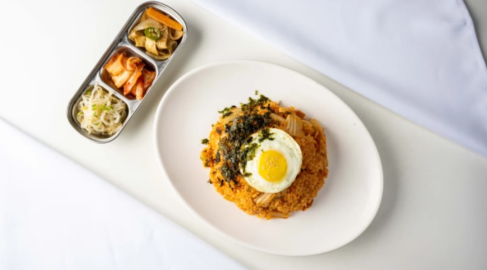 Order  Kimchi Fried Rice food online from T-Toust store, Berkeley on bringmethat.com