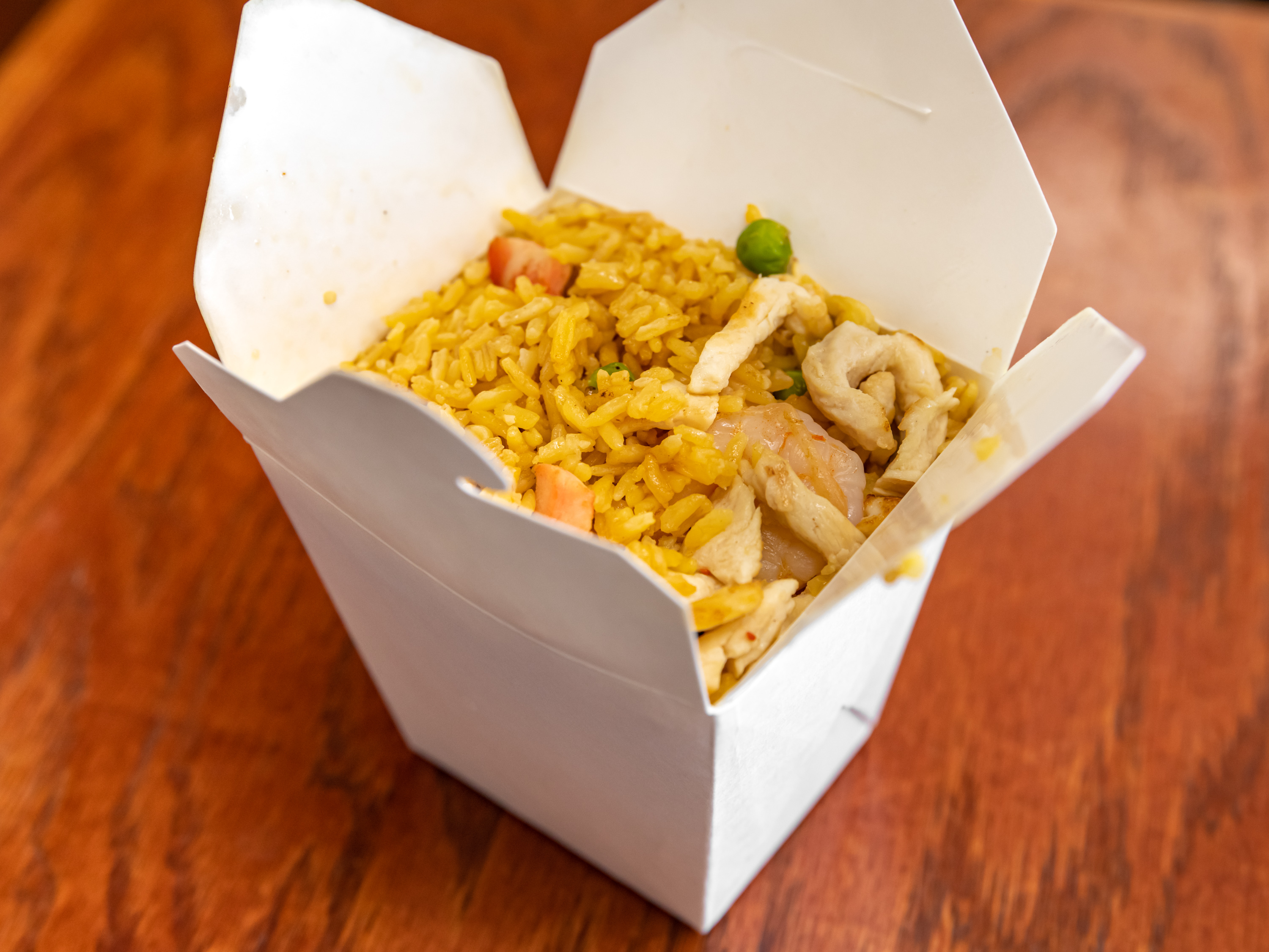 Order 21. Chicken Fried Rice food online from China King Chinese Restaurant store, Royal Palm Beach on bringmethat.com