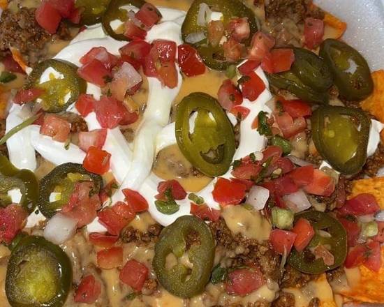 Order Small Loaded Nachos food online from Chicagocandylandstore store, Sun Prairie on bringmethat.com