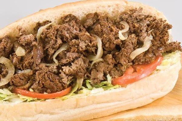 Order Cheesesteak Hoagie food online from Little Slice of NY store, Camden on bringmethat.com
