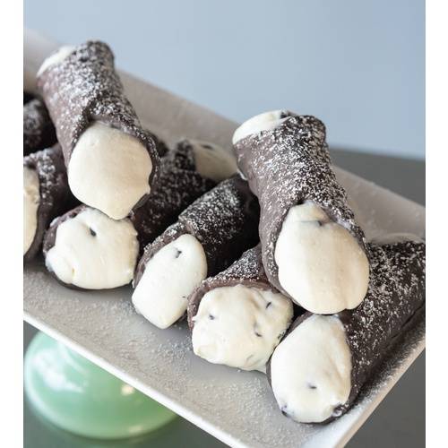 Order Chocolate-Dipped Cannoli food online from Carlos Bakery store, Hoboken on bringmethat.com