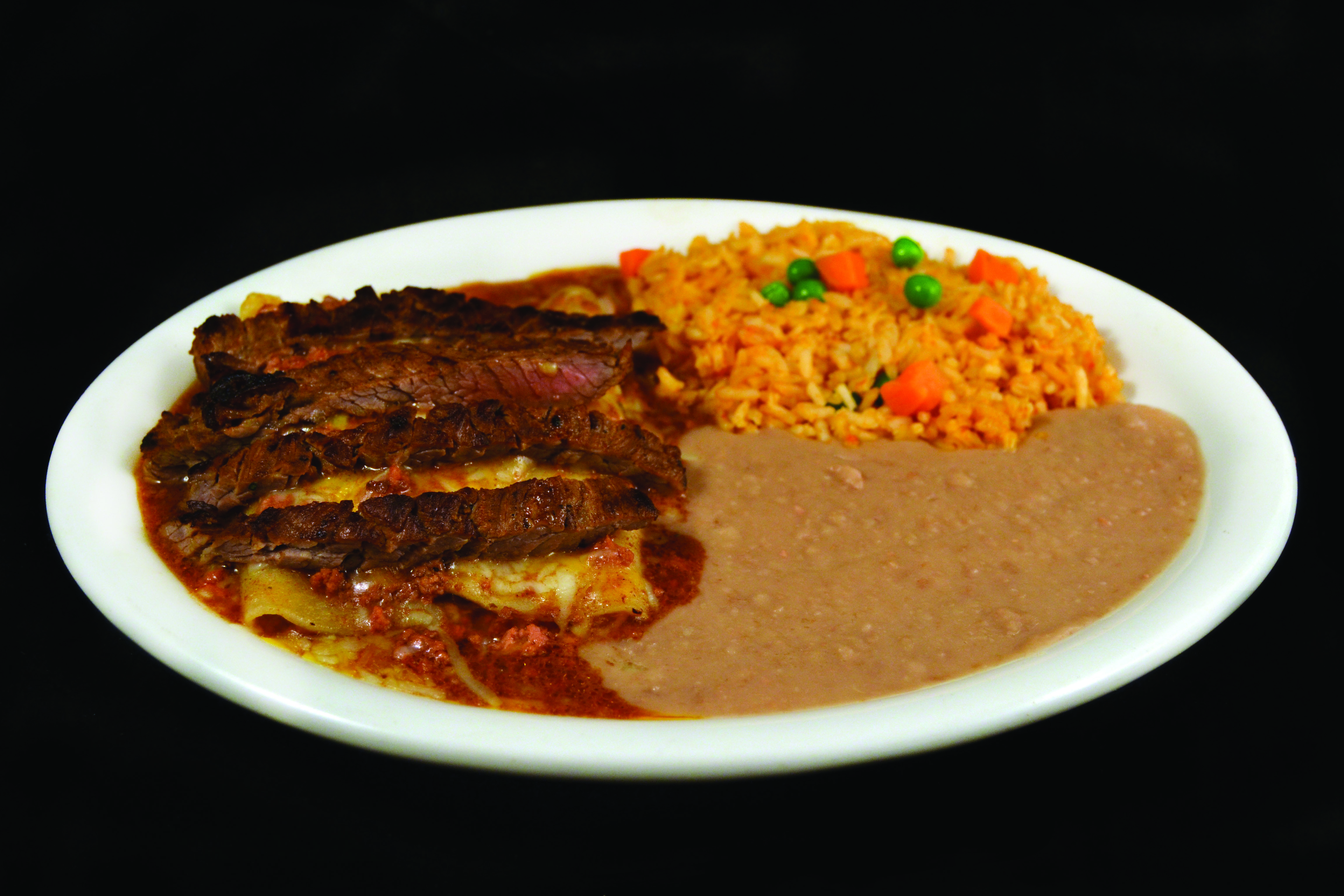 Order Enchilada Parrillada food online from Mi Comal Mexican Restaurant store, Irving on bringmethat.com