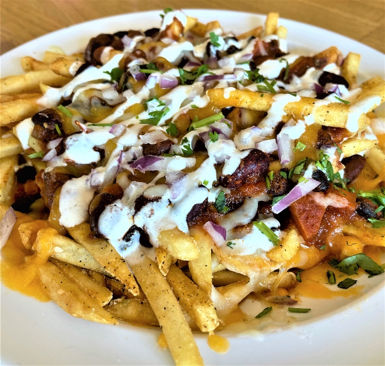 Order Chili Cheese Fries food online from Monkey Business store, Fullerton on bringmethat.com