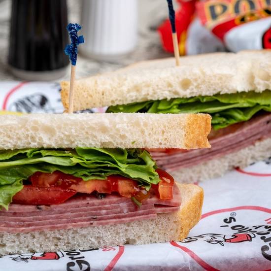 Order *Salami Sandwich food online from Groucho Deli store, Charleston on bringmethat.com