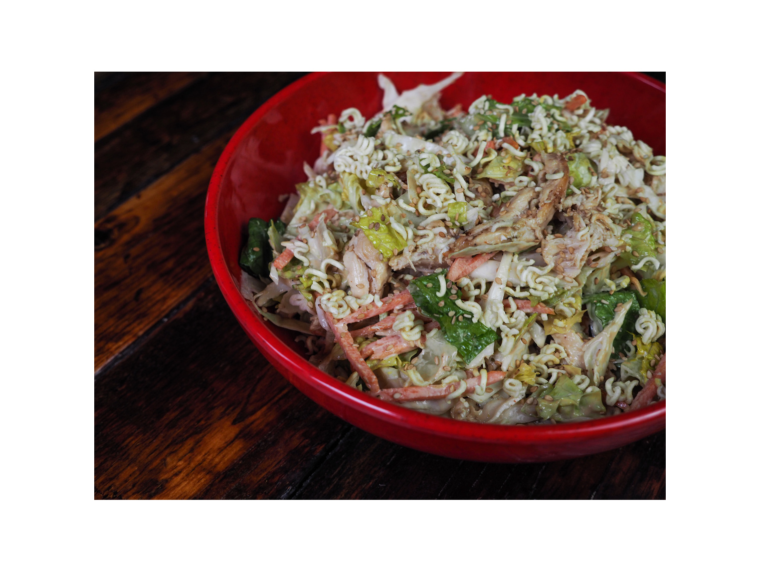 Order Sesame Chicken Salad food online from Roots Handmade Pizza - West Town store, Chicago on bringmethat.com
