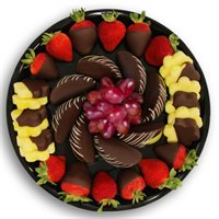 Order Chocolate Dipped Indulgence Platter food online from Edible Arrangements store, Winchester on bringmethat.com