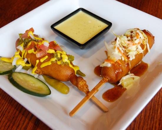 Order Corn Dog Duo food online from Tap House Grill store, Hanover Park on bringmethat.com