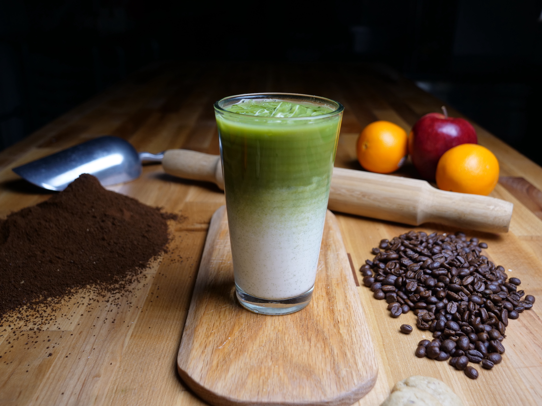 Order Iced Matcha Latte food online from Pi Bakerie and Eatery store, New York on bringmethat.com