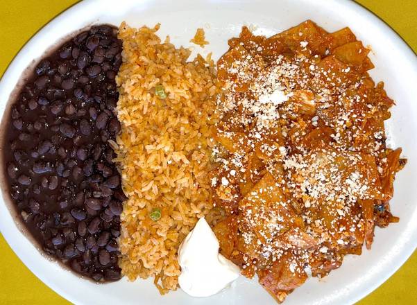Order CHILAQUILES food online from La Maria store, Los Angeles on bringmethat.com