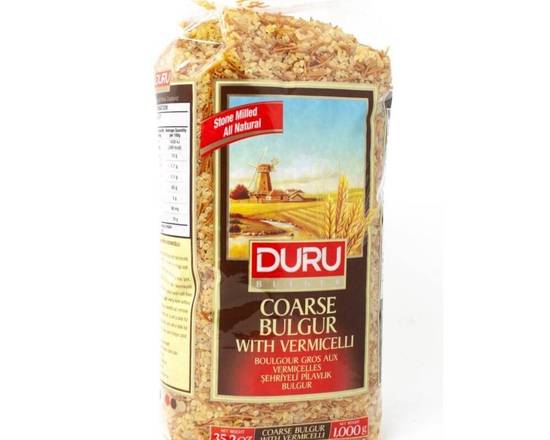 Order Duru Coarse Bulgur with Vermicelli (35.2 oz) food online from Nohadra Grocery store, Chicago on bringmethat.com