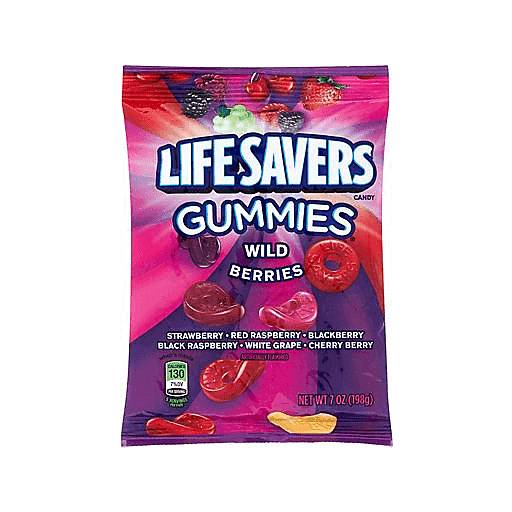 Order Life Saver Gummi Mix Berry (7 OZ) 133650 food online from BevMo! store, Milpitas on bringmethat.com