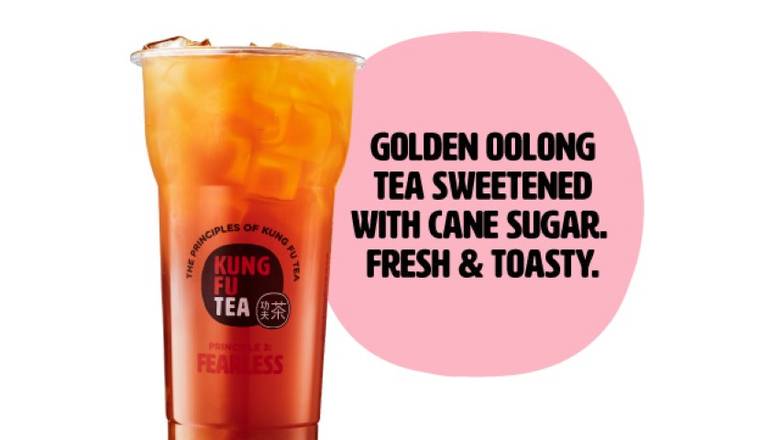 Order Classic Hot Kung Fu Oolong Tea food online from Kung Fu Tea store, Hicksville on bringmethat.com
