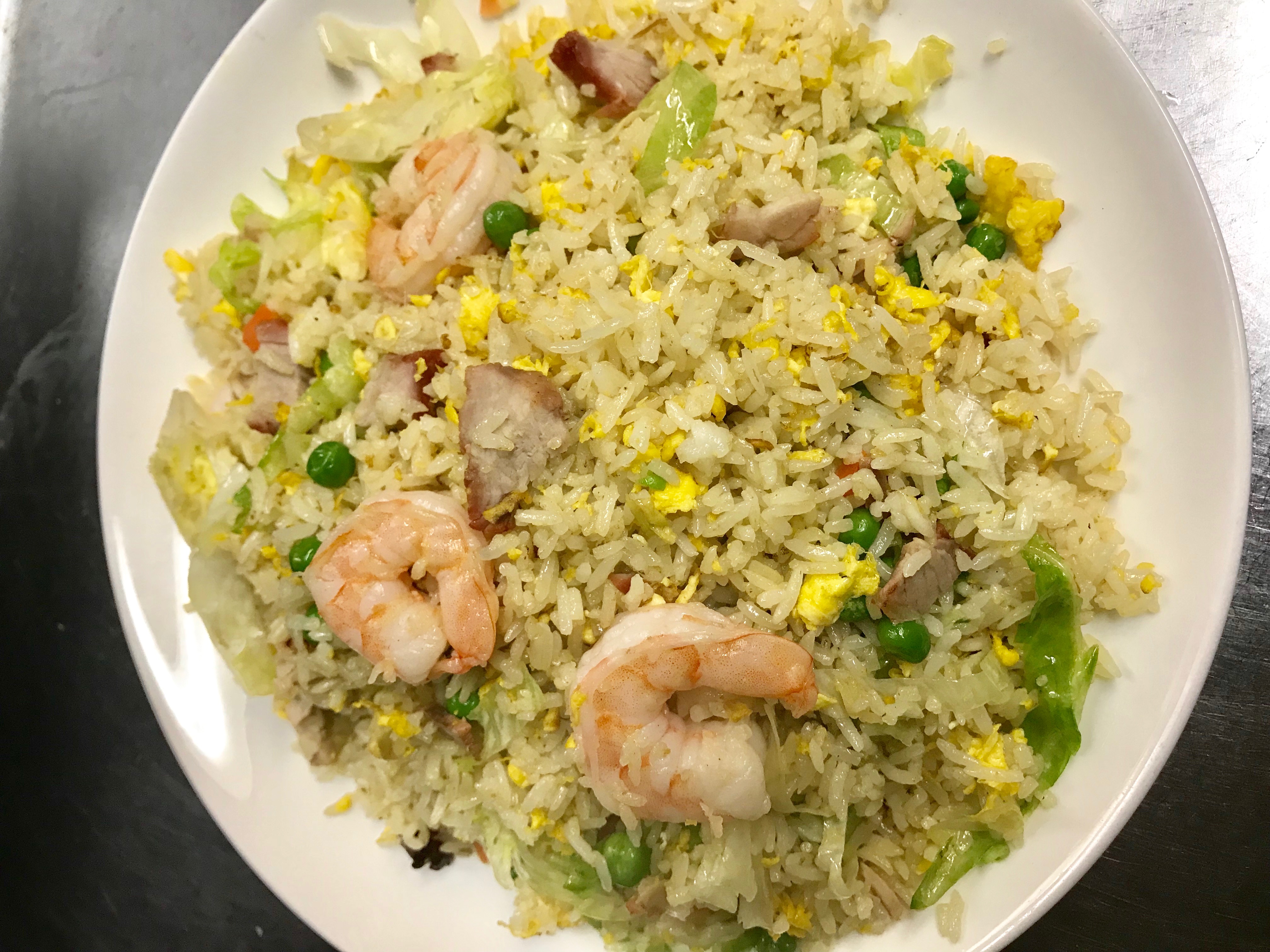 Order 揚 州 炒 飯 / Young Chow Fried Rice food online from Chao Zhou Restaurant store, Madison Heights on bringmethat.com