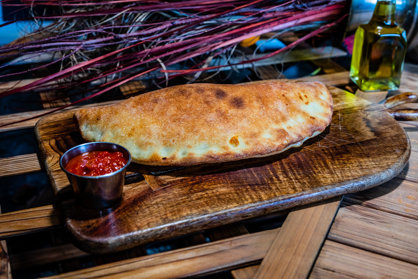 Order Calzone food online from Panini Pizza & Italian Kitchen store, West Hollywood on bringmethat.com