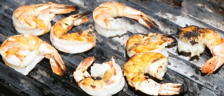 Order Shrimp Char-Grilled food online from AJ's Burgers store, New Rochelle on bringmethat.com