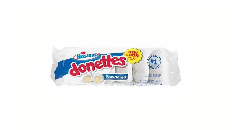 Order Hostess Donettes Powdered Mini Donuts, 6 count food online from Mac On 4th store, Alton on bringmethat.com