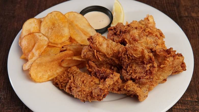 Order Florida Grouper Fish & Chips food online from Hickory Tavern store, Pinehurst on bringmethat.com