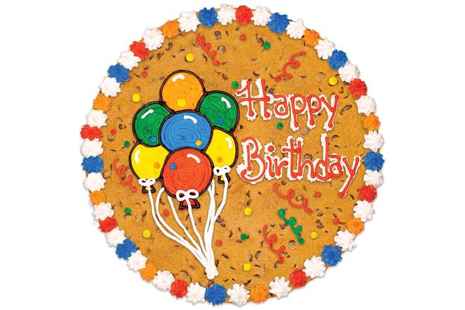 Order #401: Birthday Balloons food online from Nestle Toll House Cafe - 2341- PASEO VILLAGE PLAZA store, Albuquerque on bringmethat.com