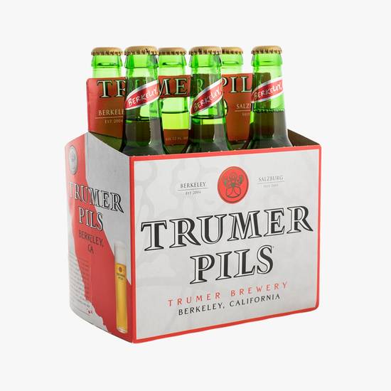 Order Trumer Pils 6 Pack  food online from Goodie Liquor And Wine store, Santa Monica on bringmethat.com