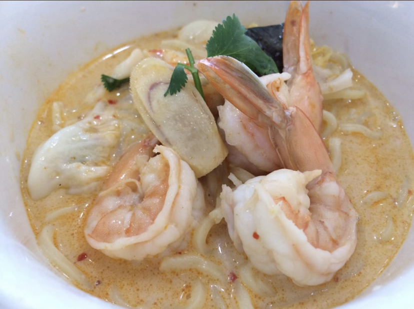 Order Tom Kha with noodle Soup with Shrimp food online from Hollywood Noodle store, Arcadia on bringmethat.com