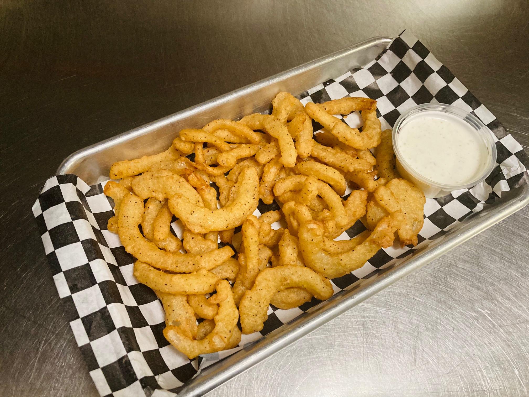 Order Onion Tanglers food online from Saints Pub + Patio store, Independence on bringmethat.com