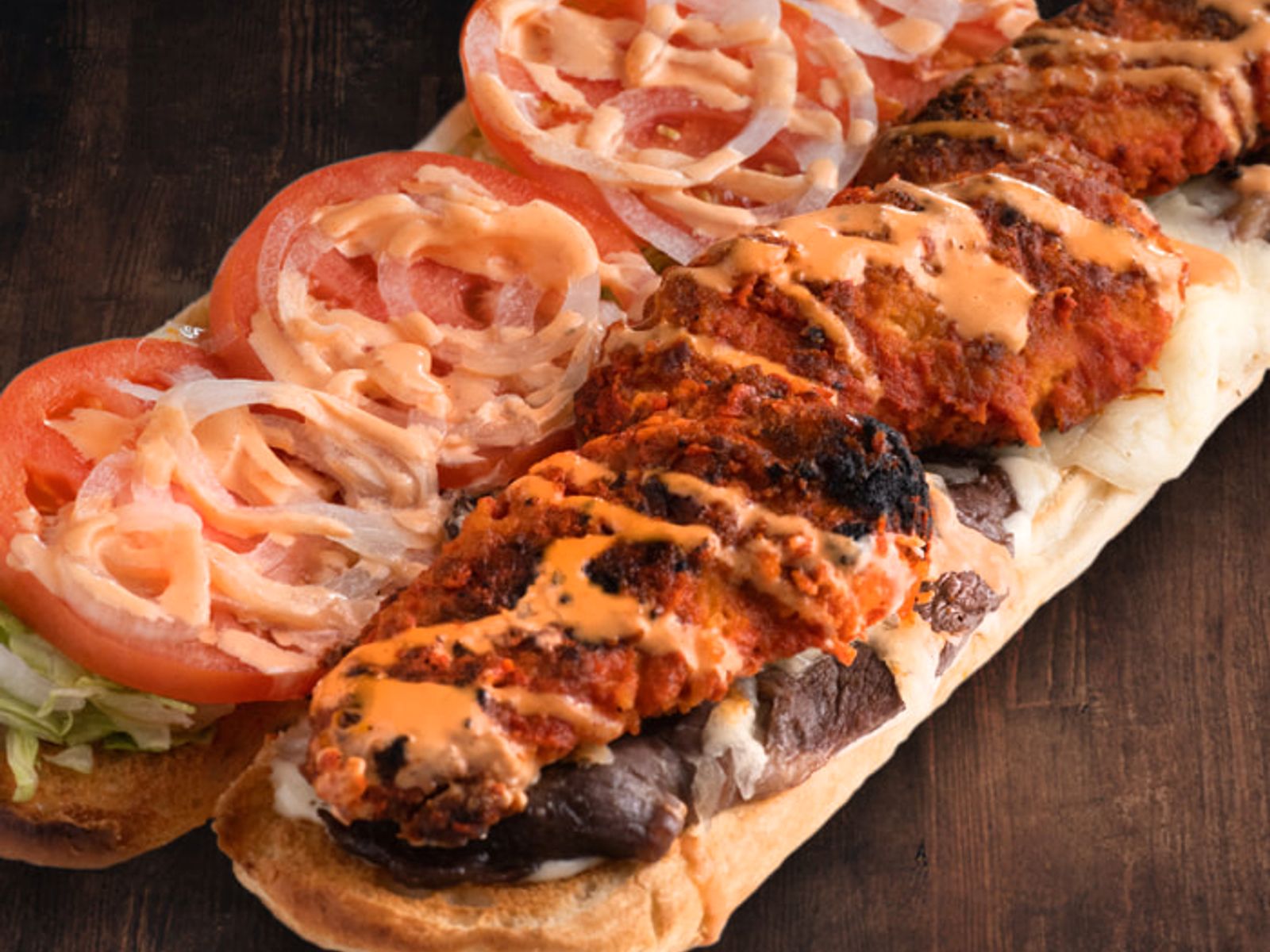Order Stinger Sub food online from Pizza Amore The Wood Fire Way NT store, North Tonawanda on bringmethat.com