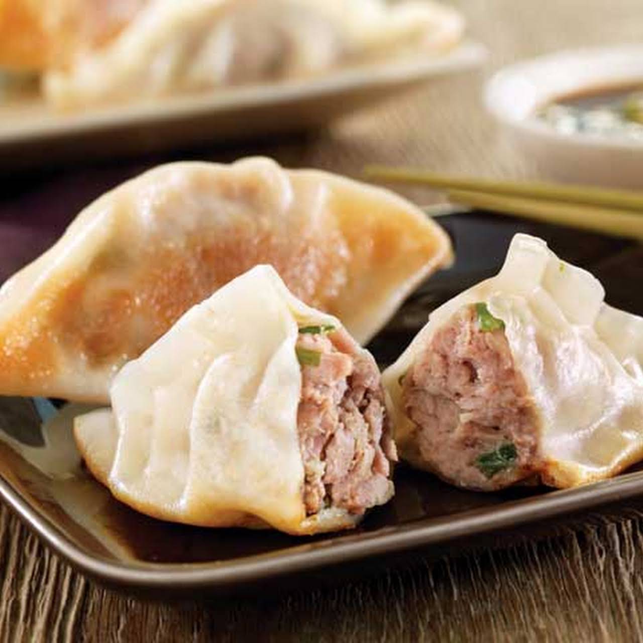 Order Pork Potstickers food online from Keefer Court Cafe & Bakery store, Minneapolis on bringmethat.com