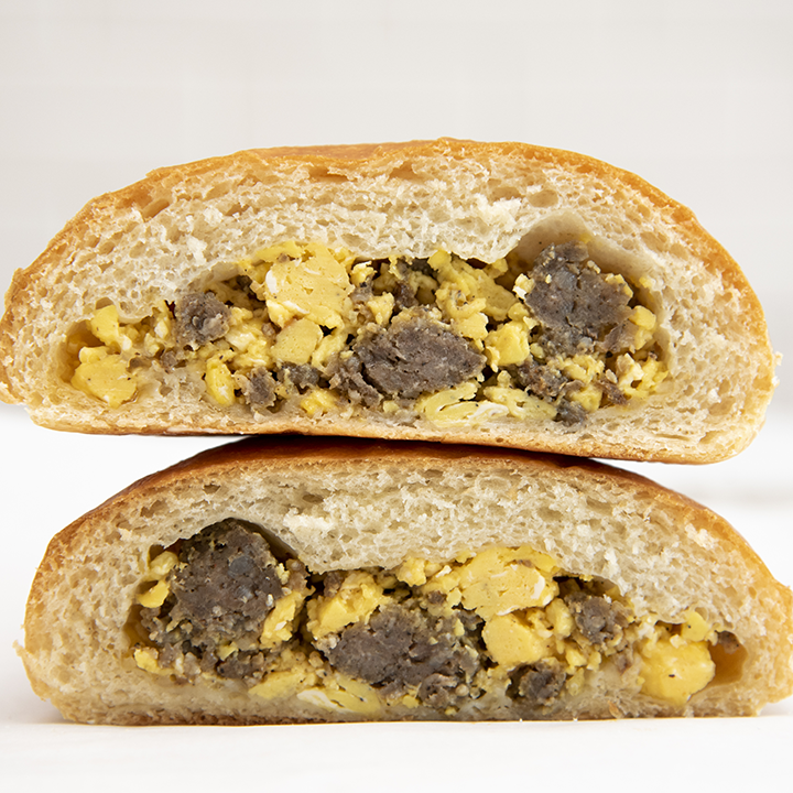 Order Breakfast Sausage, Egg and Cheese food online from Kolache Republic store, Columbus on bringmethat.com