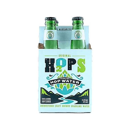 Order H2OPS Hopped Sparkling Water  (4PK 12 OZ) 128690 food online from Bevmo! store, Albany on bringmethat.com