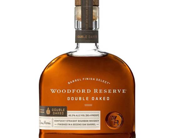 Order Woodford Reserve Double Oaked 750ML food online from Mill Basin Wine & Liquor store, Brooklyn on bringmethat.com