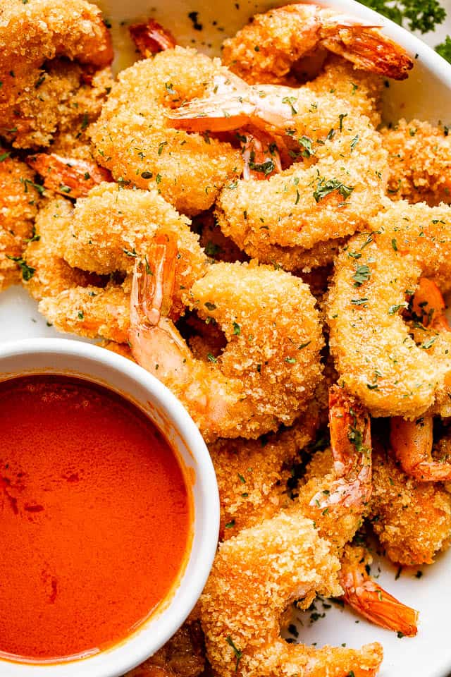 Order Buffalo Fried Shrimp food online from Big Chefs Pizza store, Norwood on bringmethat.com