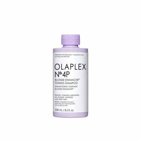Order Olaplex Nº 4P Blonde Enhancer Toning Shampoo food online from IV Deli Mart store, Goleta on bringmethat.com