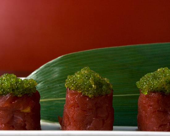 Order Wasabi Dumpling. food online from Honshu Sushi & Noodles Lounge store, Jersey City on bringmethat.com