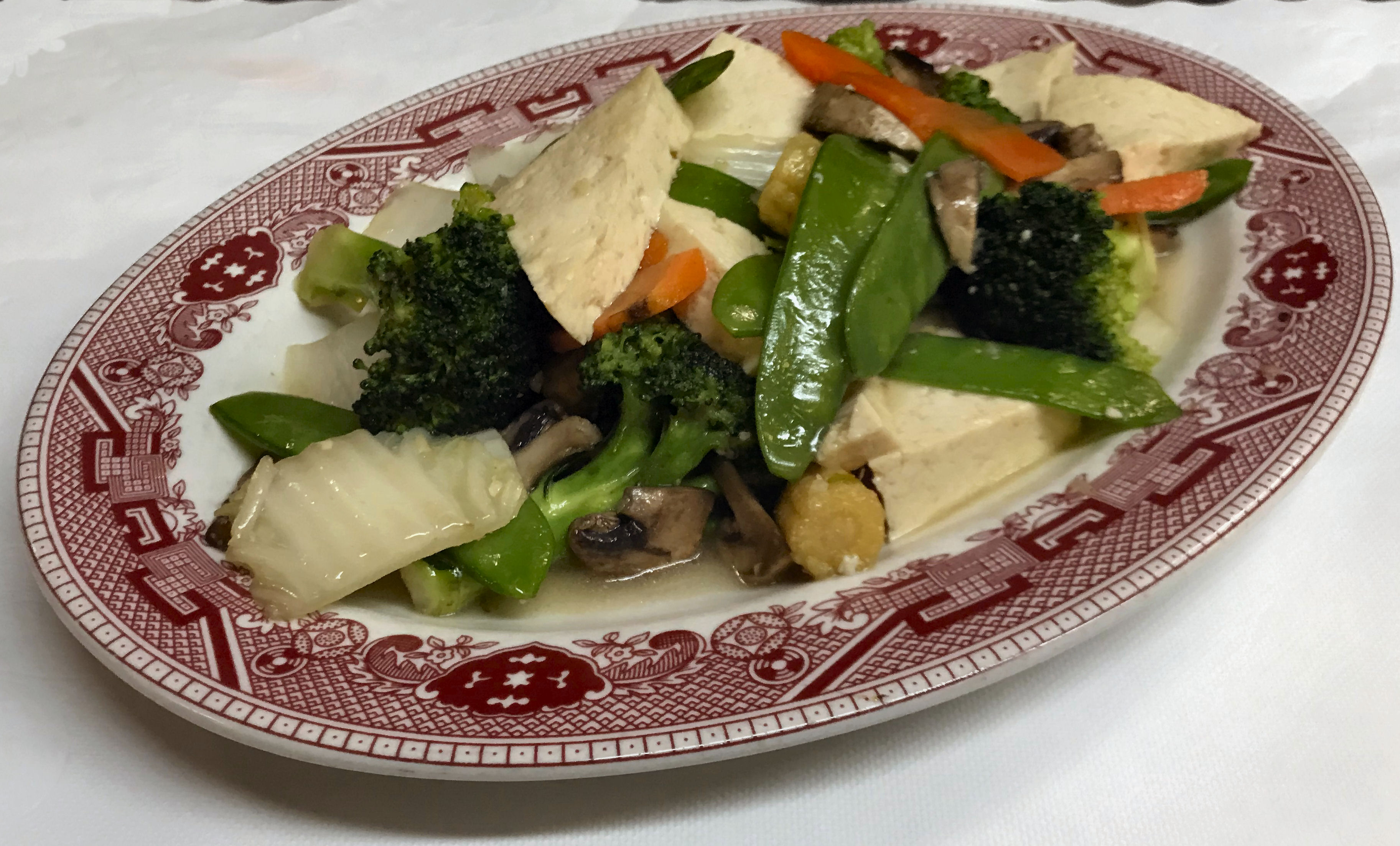 Order Deluxe Vegetables with Tofu food online from Dragon Pearl store, Sunrise on bringmethat.com