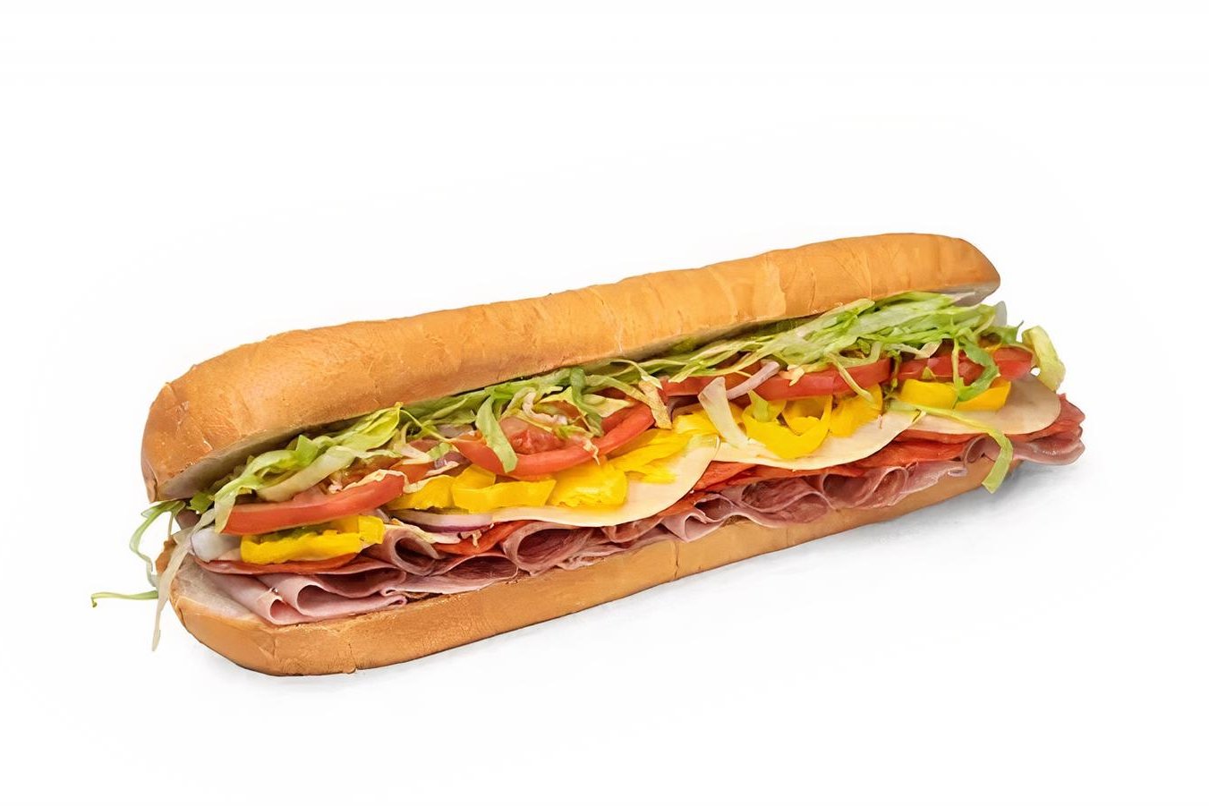 Order Italian Sub With Fries food online from Happy Pizza store, New Baltimore on bringmethat.com