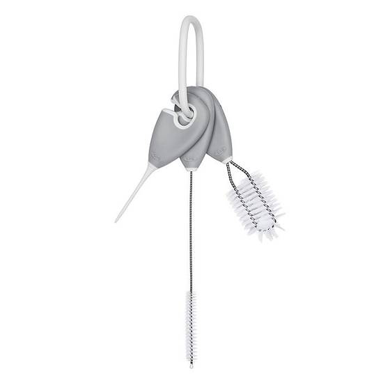 Order OXO Tot® Straw and Sippy Cup Cleaning Brush Set in Grey food online from Bed Bath & Beyond store, Lancaster on bringmethat.com