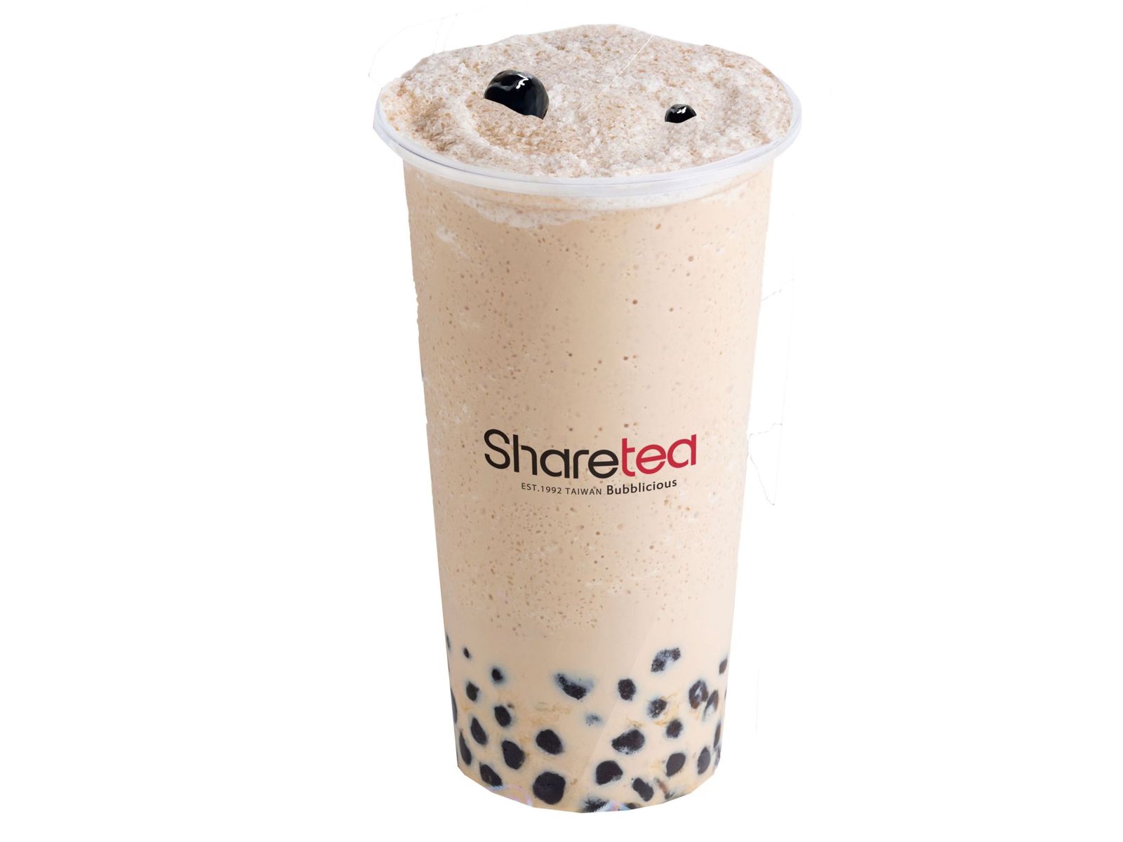 Order Milk Tea Ice Blended with Pearl food online from Sharetea store, Fremont on bringmethat.com
